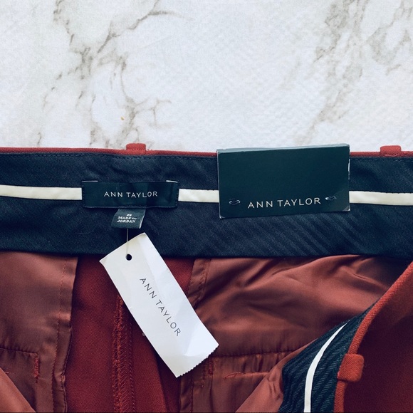 Ann Taylor Refined Kick Crop Flare Pants - Picture 5 of 6